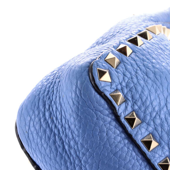 Valentino Garavani Mini Rockstud Flip Lock Messenger Bag Leather - Picture 6 of 7